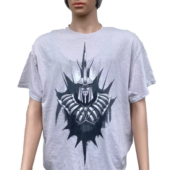 Elder Scrolls Graphic Men's T-Shirt - White - Picture 1 of 6